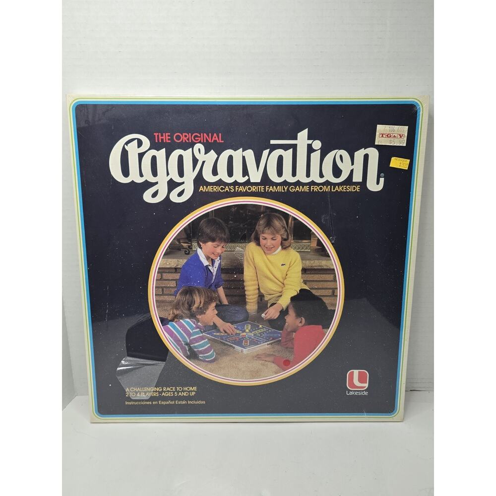 Aggravation Original Board Game Lakeside Factory Sealed 8320 NIB 1982